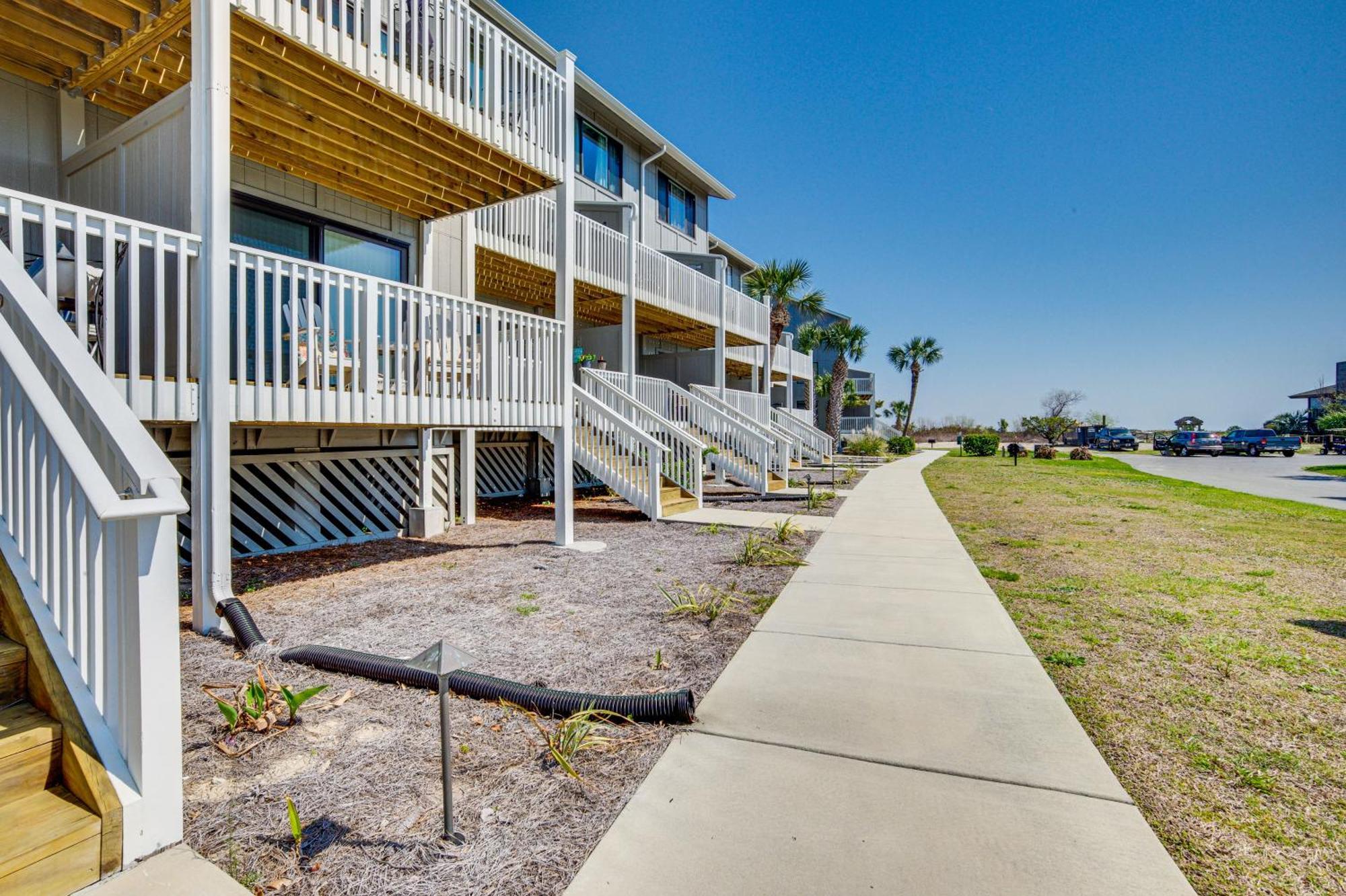 Harbor Island Condo With Deck - Steps To Beach! Oceanmarsh Subdivision Εξωτερικό φωτογραφία